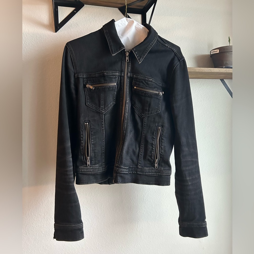 Vintage Levi‘s Denim Jean Zipper Jacket, Size M